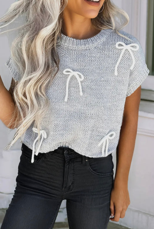Bow Knit Sweater