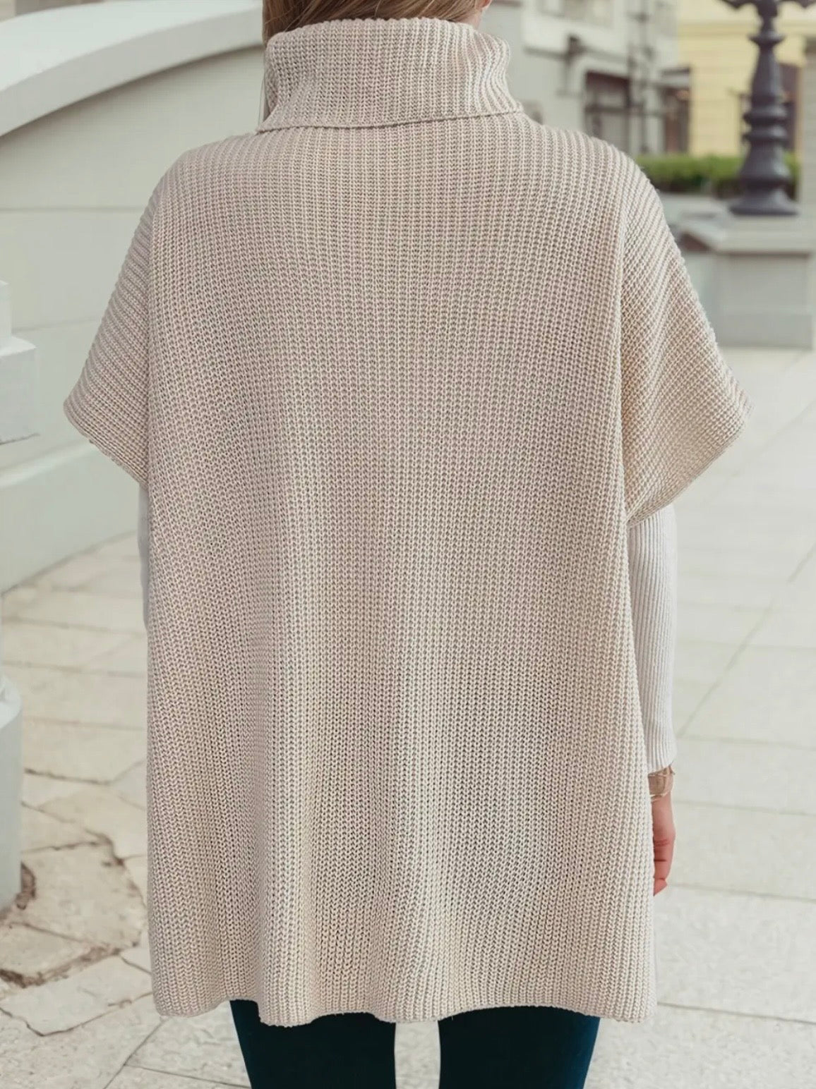 Turtleneck Pocket Sweater